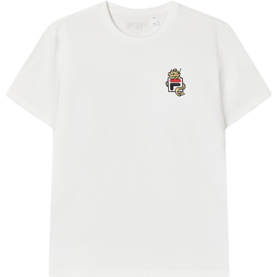 Fila Da Da Long Series Футболка трикотажная с принтом, с коротким рукавом, тематика года Дракона, Новый год FW23, унисекс, топы, белая F11U419102F-WT S
Fila Da Da Long Series Футболка трикотажная с принтом, с коротким рукавом, тематика года Дракона, Новый год FW23, унисекс, топы, белая F11U419102F-WT S