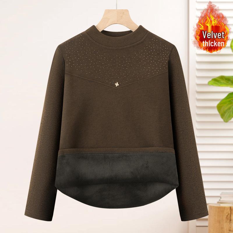 Women s Warm Velvet Turtleneck Base Layer - Mid-aged & Elderly Winter Top 3XL кавовий
Women s Warm Velvet Turtleneck Base Layer - Mid-aged & Elderly Winter Top 3XL кавовий