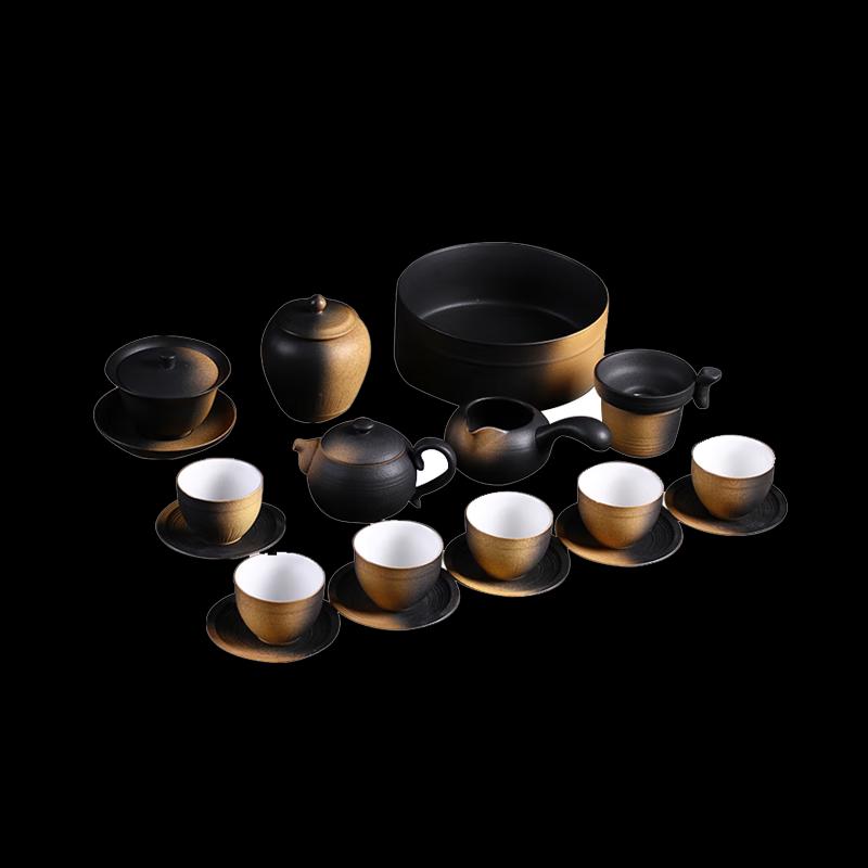 Wushiyuan Handmade Coarse Pottery Tea Set
Wushiyuan Handmade Coarse Pottery Tea Set