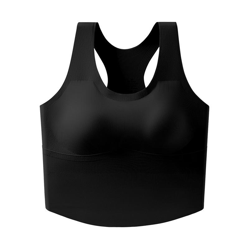 Women s Sports Vest with Bra Gathered, Top Support Shock-absorbing and Anti Sagging Inner and Outer Underwear 2XL чорний
Women s Sports Vest with Bra Gathered, Top Support Shock-absorbing and Anti Sagging Inner and Outer Underwear 2XL чорний