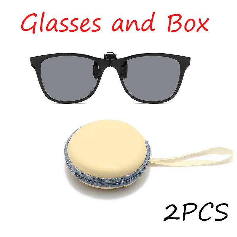 2025 UV400 resistant, ultra light, fashionable, portable sunglasses for men Foldable flip sunglasses clip for women, чёрный
2025 UV400 resistant, ultra light, fashionable, portable sunglasses for men Foldable flip sunglasses clip for women, чёрный