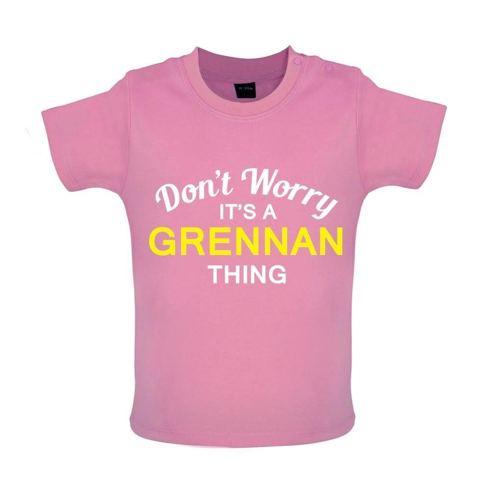 Don t Worry It s A Grennan Thing - Baby Kids Boys Girls Unisex T-Shirt / Babygrow - 1995 Music Love 160
Don t Worry It s A Grennan Thing - Baby Kids Boys Girls Unisex T-Shirt / Babygrow - 1995 Music Love 160