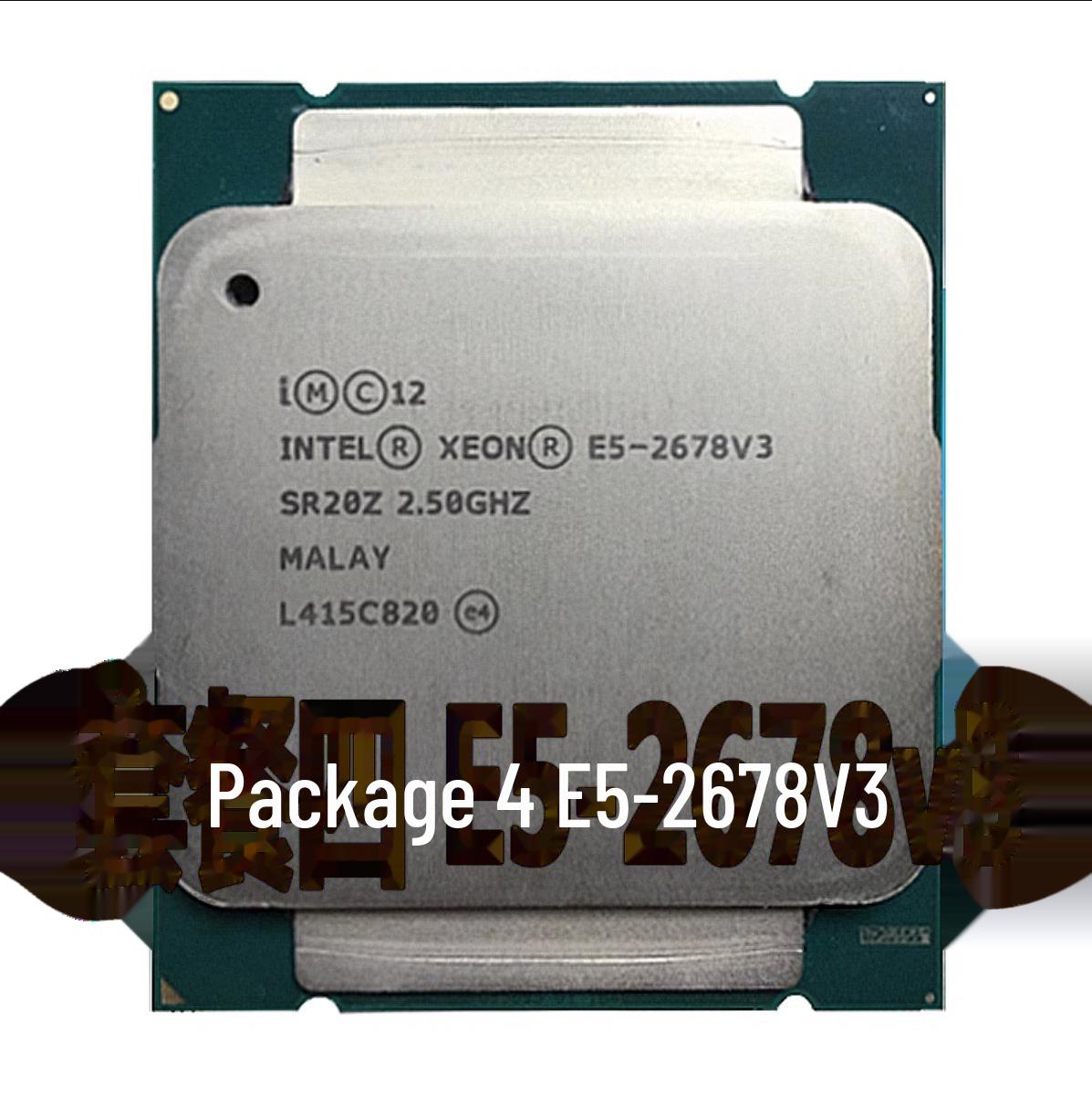 Xeon E5-2600v3 Series Official Version CPU X99 Xeon E5-2676V3
Xeon E5-2600v3 Series Official Version CPU X99 Xeon E5-2676V3