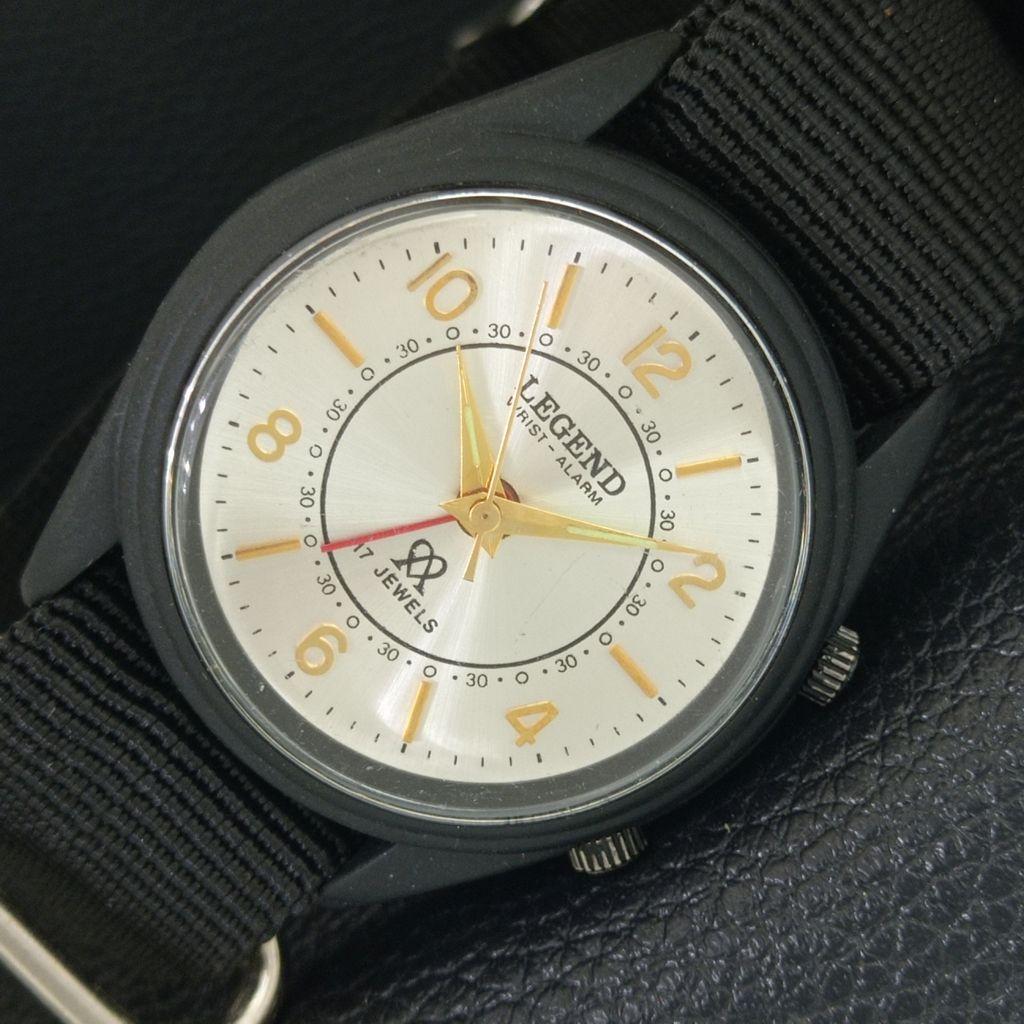 VINTAGE LEGEND HAND-WINDING SWISS MENS REFURBISHED ALARM WATCH a707525-1
VINTAGE LEGEND HAND-WINDING SWISS MENS REFURBISHED ALARM WATCH a707525-1