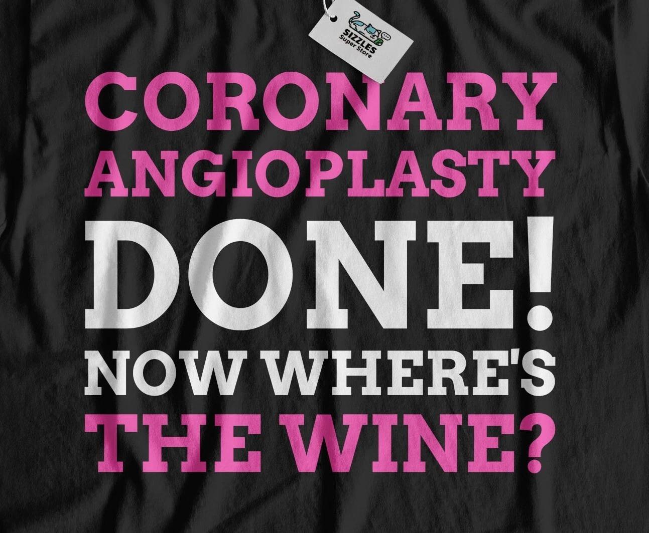 Unisex Funny Stent Insertion T-Shirt Coronary Angioplasty & Artery Surgery Tee 2XL
Unisex Funny Stent Insertion T-Shirt Coronary Angioplasty & Artery Surgery Tee 2XL