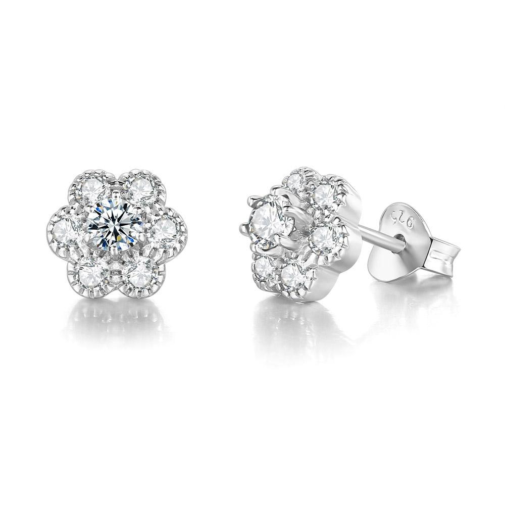 ZHOUYANG Crystal Flower Stud Earrings For Women Light Luxury Style Red Zircon Rose Gold Color Cute Gift Fashion Jewelry E134
ZHOUYANG Crystal Flower Stud Earrings For Women Light Luxury Style Red Zircon Rose Gold Color Cute Gift Fashion Jewelry E134