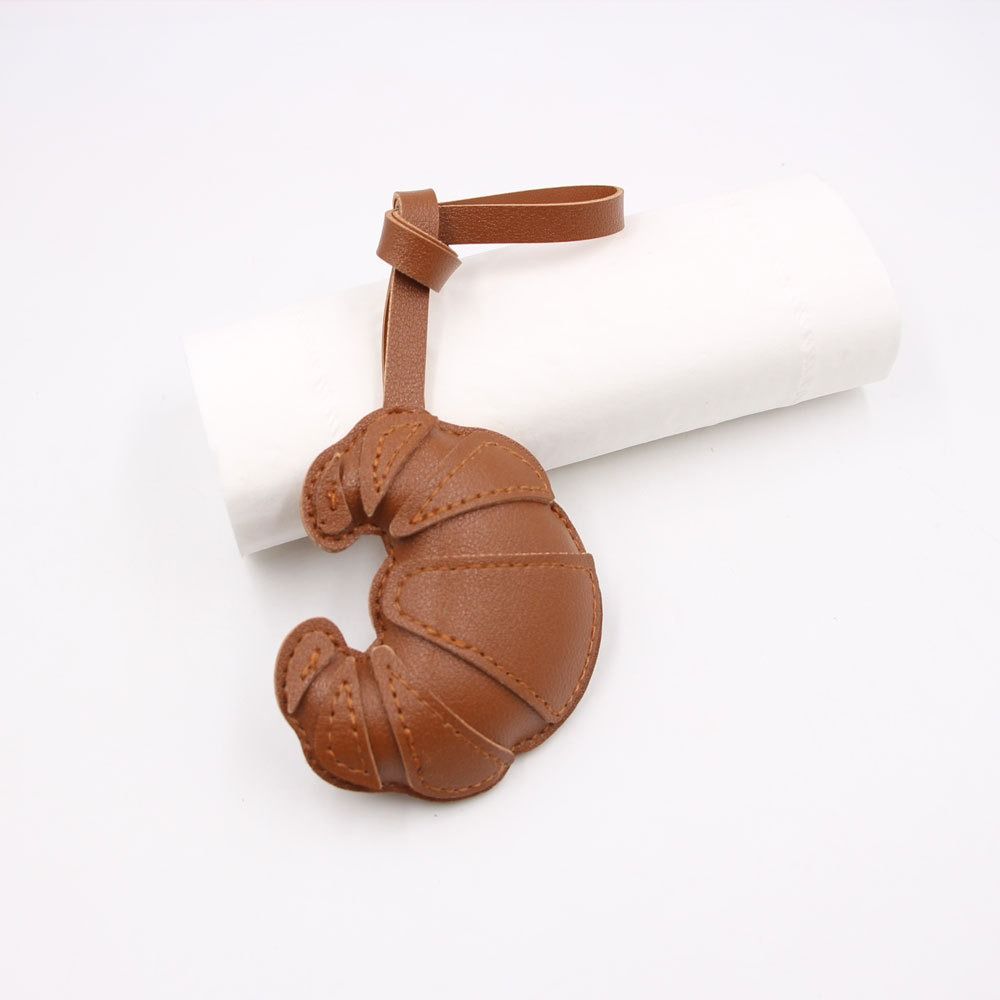 Cartoon Croissant Keychain PU Leather Bag Pendant Multi-color PU Leather Hanger Car Accessory жовтий
Cartoon Croissant Keychain PU Leather Bag Pendant Multi-color PU Leather Hanger Car Accessory жовтий