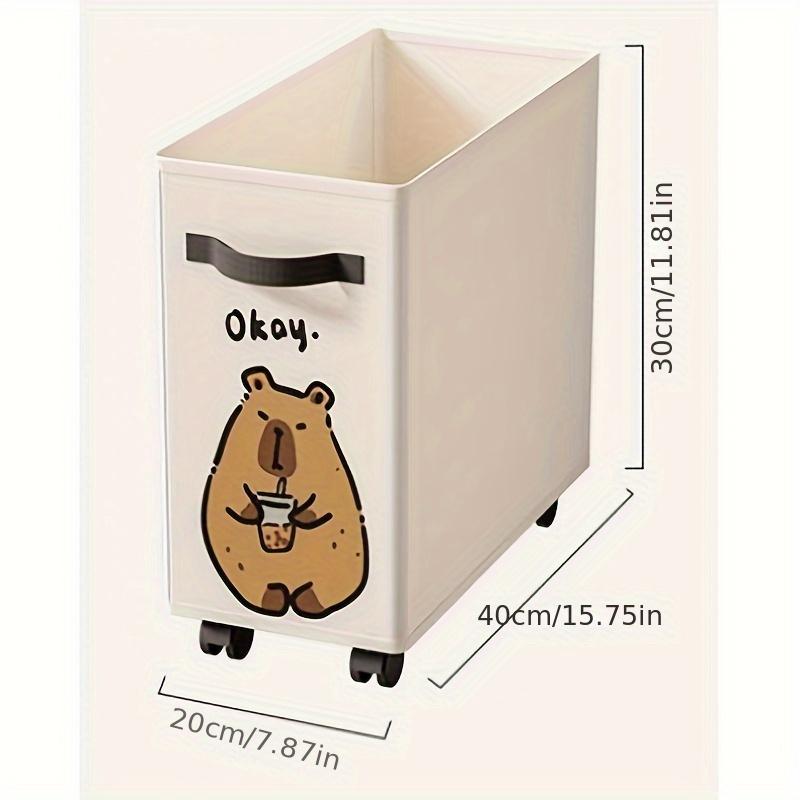 Милая тележка для хранения на колесиках, Портативное хранилище на колесах, Многофункциональный ящик для хранения, Принт с мультяшными животными
Милая тележка для хранения на колесиках, Портативное хранилище на колесах, Многофункциональный ящик для хранения, Принт с мультяшными животными
