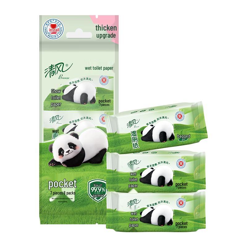 Смываемая влажная туалетная бумага Qingfeng
Смываемая влажная туалетная бумага Qingfeng