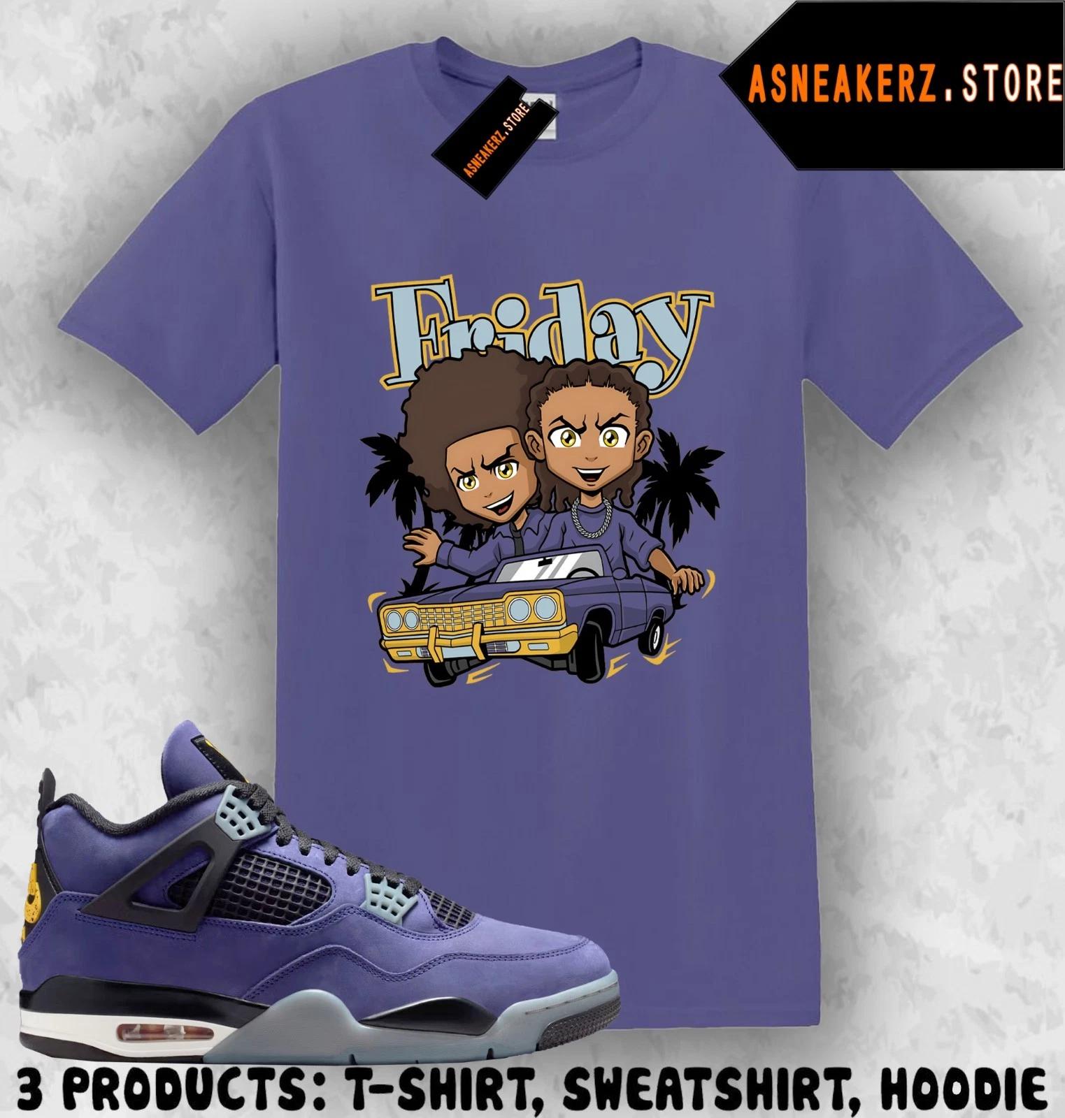 Shirt Match AJ 4 Lakers Lakeshow 2026 Sneaker Matching Tee The Boondocks Friday S
Shirt Match AJ 4 Lakers Lakeshow 2026 Sneaker Matching Tee The Boondocks Friday S