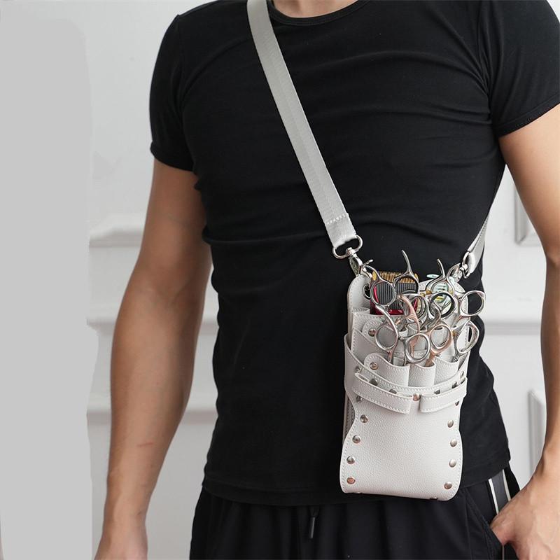 Professional 7-Pocket Hair Scissors Bag for Salon Barbers - Scissor Clips Holster Pouch Holder Case Belt - Hairdressing Tool
Professional 7-Pocket Hair Scissors Bag for Salon Barbers - Scissor Clips Holster Pouch Holder Case Belt - Hairdressing Tool