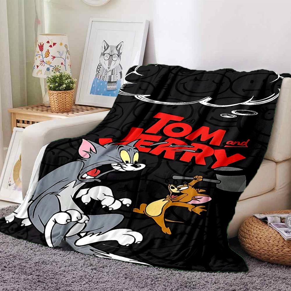 1pc Tom and Jerry Flannel Blanket Soft Warm Throw for Home, Office, Travel, All-Season Cozy Bedding Gift L1429 80cmx120cm(31inx47in)
1pc Tom and Jerry Flannel Blanket Soft Warm Throw for Home, Office, Travel, All-Season Cozy Bedding Gift L1429 80cmx120cm(31inx47in)