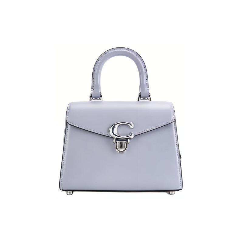 COACH Sammy 21 solid color letter logo logo push lock closure cow leather Diana bag shoulder crossbody handbag small size women s gray blue синій
COACH Sammy 21 solid color letter logo logo push lock closure cow leather Diana bag shoulder crossbody handbag small size women s gray blue синій