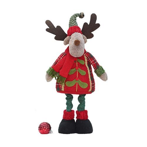 Рождественская декоративная фигурка растянутого пожилого снеговика и плюшевой игрушки оленя
Рождественская декоративная фигурка растянутого пожилого снеговика и плюшевой игрушки оленя