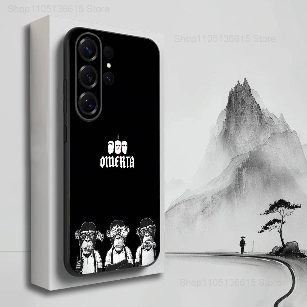 Singer 47 O-Omerta M-Maes Phone Case For Samsung S25,S24,S23,S22,S21,S20,S10,Ultra,Plus,Lite,FE,Soft Silicone Black Cover Samsung S23ULTRA5G
Singer 47 O-Omerta M-Maes Phone Case For Samsung S25,S24,S23,S22,S21,S20,S10,Ultra,Plus,Lite,FE,Soft Silicone Black Cover Samsung S23ULTRA5G