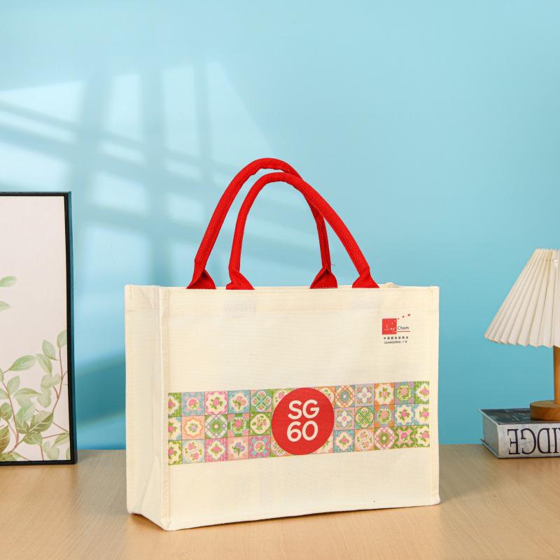 3D Logo Canvas Tote: Large Capacity Cotton Bag with Coated Handles for Shopping & Gifts
3D Logo Canvas Tote: Large Capacity Cotton Bag with Coated Handles for Shopping & Gifts