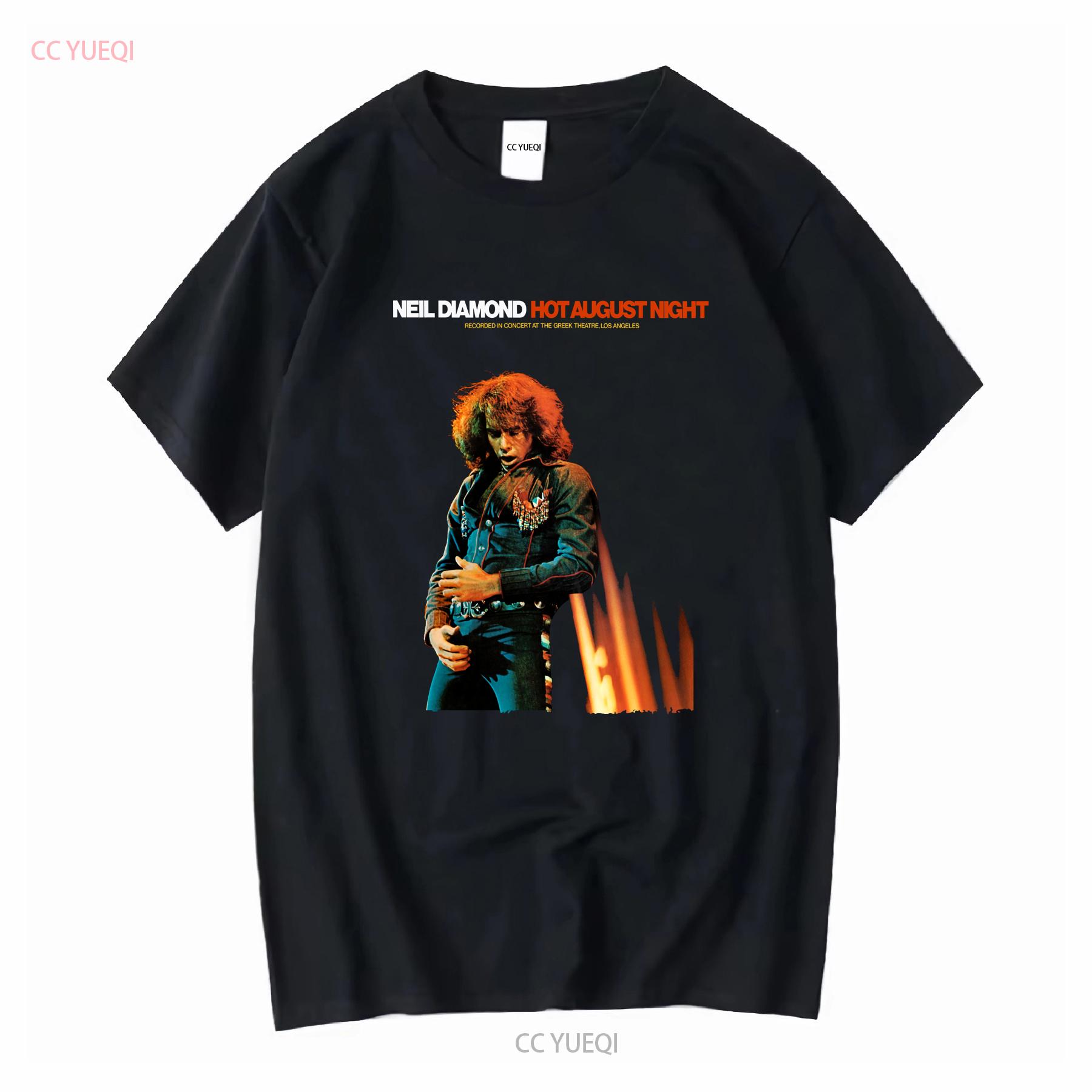 Hot August by Night Neil Diamond T Shirt Crunchy Granola Suite Cracklin Rosie long or short sleeves vintage Washed Slightly 4XL
Hot August by Night Neil Diamond T Shirt Crunchy Granola Suite Cracklin Rosie long or short sleeves vintage Washed Slightly 4XL