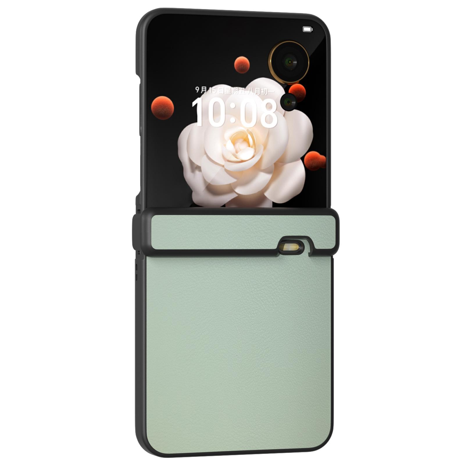 For Honor Magic V Flip 5G Case Hinge Protection PU Leather+PC Phone Cover Light Green
For Honor Magic V Flip 5G Case Hinge Protection PU Leather+PC Phone Cover Light Green