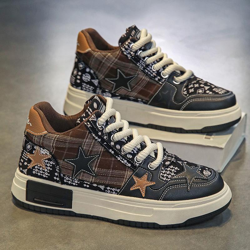 2025 spring new mid-top cashew fruit platform sports board shoes ins niche Hong Kong style casual student shoes men s shoes 39
2025 spring new mid-top cashew fruit platform sports board shoes ins niche Hong Kong style casual student shoes men s shoes 39