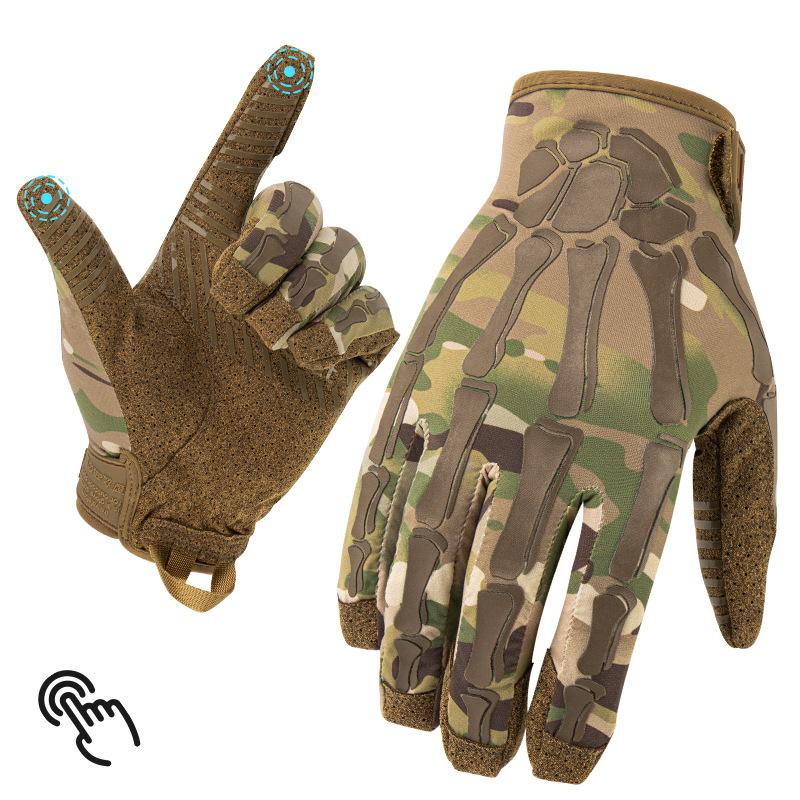 Tactical gloves Skull gloves Motorcycle riding gloves Non-slip and wear-resistant gloves All-finger touch screen gloves L
Tactical gloves Skull gloves Motorcycle riding gloves Non-slip and wear-resistant gloves All-finger touch screen gloves L