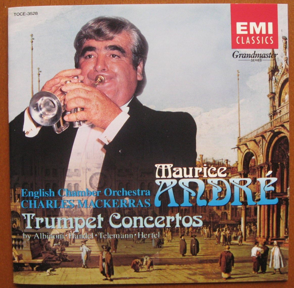 CD ANDRE (MAURICE), HANDEL, ALBINONI, - Baroque Trumpet Concertos TOCE3528 Japan ObiClassical Used
CD ANDRE (MAURICE), HANDEL, ALBINONI, - Baroque Trumpet Concertos TOCE3528 Japan ObiClassical Used