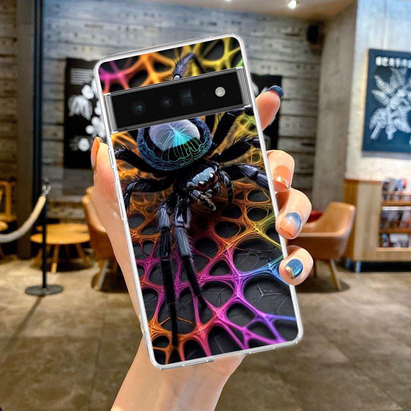Phone Case Cover for Google Pixel 9 8 7 6 5 4 4XL 7A 6A 5A 4A 3A Pro XL 5G Transparent Soft TPU Shell Spider Couple Pattern Bags for Pixel 8
Phone Case Cover for Google Pixel 9 8 7 6 5 4 4XL 7A 6A 5A 4A 3A Pro XL 5G Transparent Soft TPU Shell Spider Couple Pattern Bags for Pixel 8