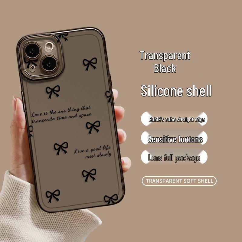 Bowknot Transparent Phone Case Compatible with iPhone 13 to 17 Pro Max, High Aesthetic Design iPhone 14 Pro Max
Bowknot Transparent Phone Case Compatible with iPhone 13 to 17 Pro Max, High Aesthetic Design iPhone 14 Pro Max