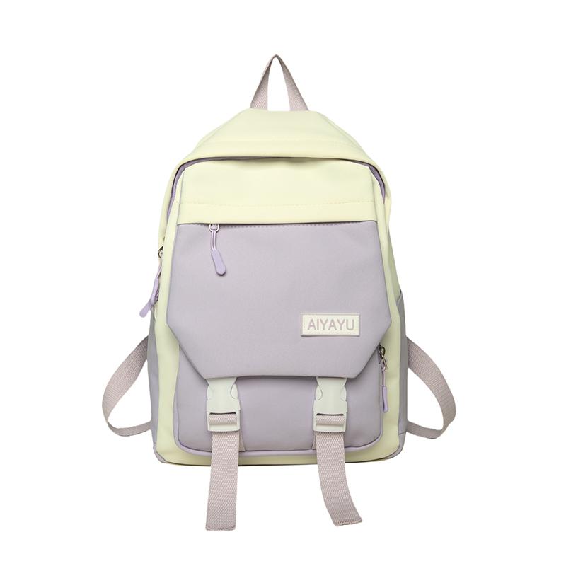 Шкільний портфель Color Block Girl Travel Маленький рюкзак Студентська книжкова сумка фіолетовий
Шкільний портфель Color Block Girl Travel Маленький рюкзак Студентська книжкова сумка фіолетовий