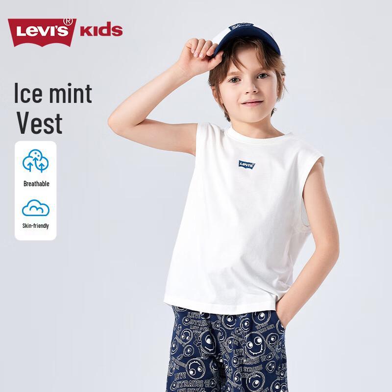 Levi s Boys Pure Cotton Sleeveless T-shirt S
Levi s Boys Pure Cotton Sleeveless T-shirt S