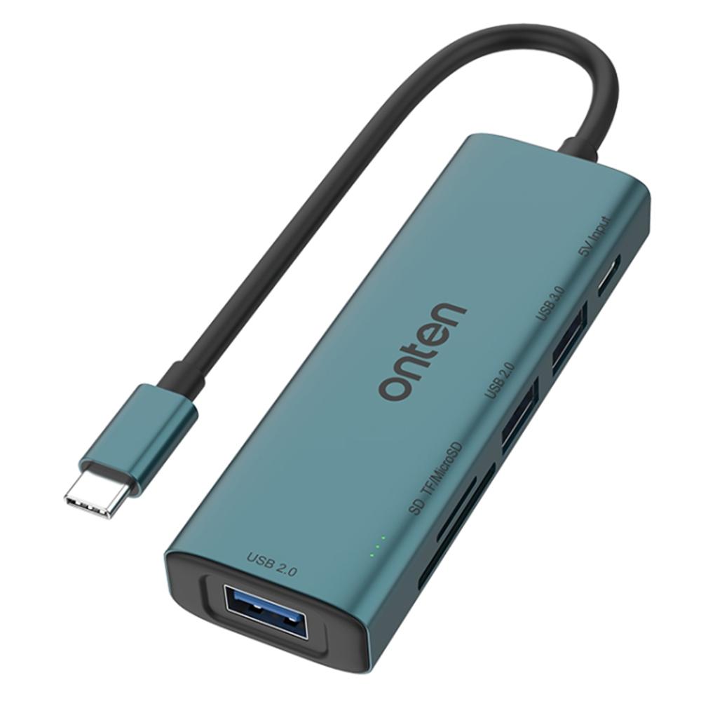 ONTEN UC120 6-в-1 USB-C до USB3.0 + 2xUSB2.0 + Type-C Вхід + Слоти для карт SD/TF Адаптер USB Хаб A
ONTEN UC120 6-в-1 USB-C до USB3.0 + 2xUSB2.0 + Type-C Вхід + Слоти для карт SD/TF Адаптер USB Хаб A