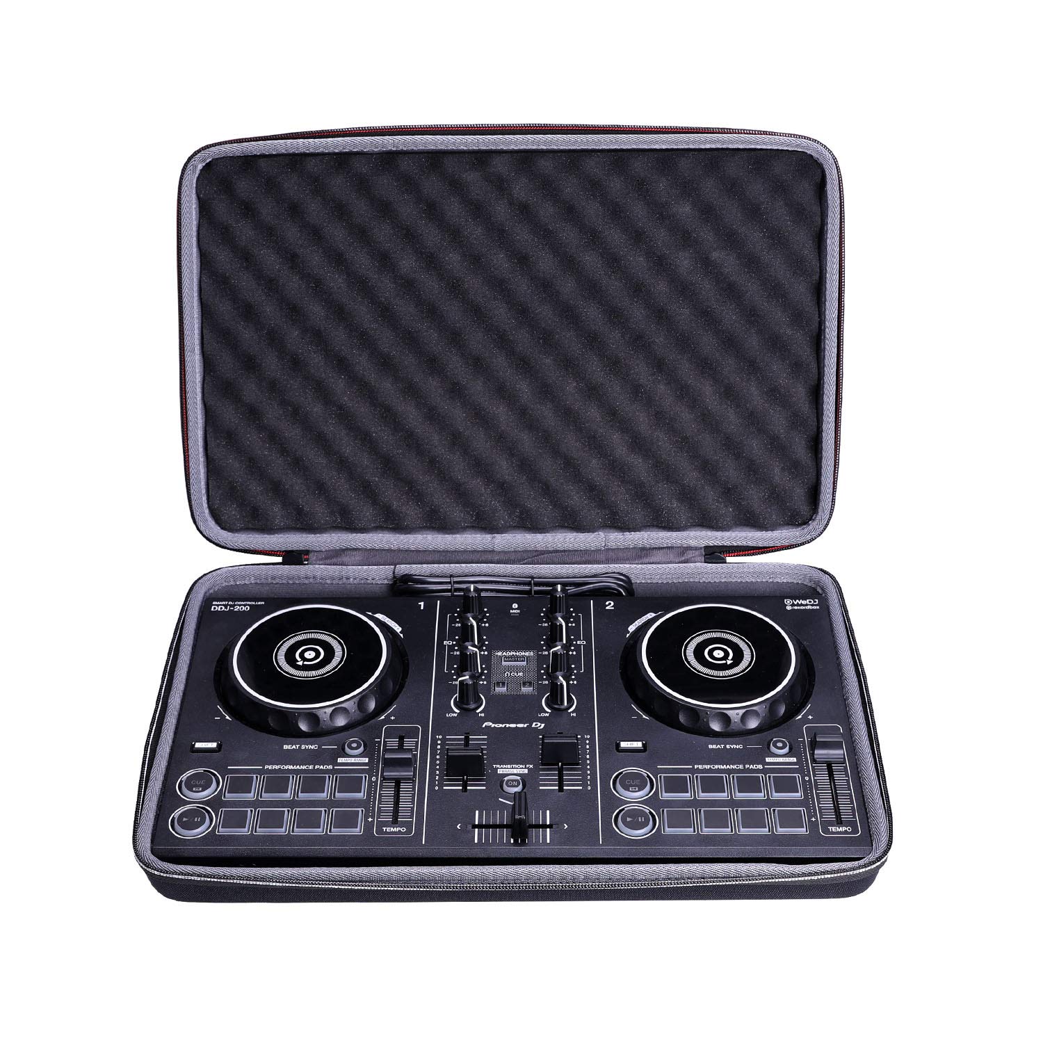 Hard case for XANAD Pioneer DJ inner Case Only fit Pioneer controller, gray. , DDJ-200, Portable, Travel.
Hard case for XANAD Pioneer DJ inner Case Only fit Pioneer controller, gray. , DDJ-200, Portable, Travel.