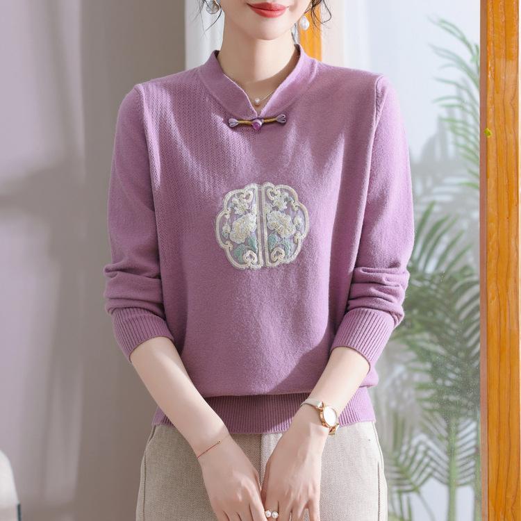 Мамино тонкое пальто в национальном стиле на раннюю осень, модное пальто в новом китайском стиле для женщин среднего возраста, новый свитер для женщин среднего и пожилого возраста 5XL
Мамино тонкое пальто в национальном стиле на раннюю осень, модное пальто в новом китайском стиле для женщин среднего возраста, новый свитер для женщин среднего и пожилого возраста 5XL