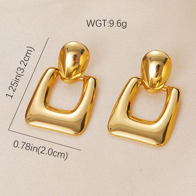 Niche Style Bridal Earrings Metal Formal Dress Accessories Necklace New One Buckle Gold Earrings + Earrings
Niche Style Bridal Earrings Metal Formal Dress Accessories Necklace New One Buckle Gold Earrings + Earrings