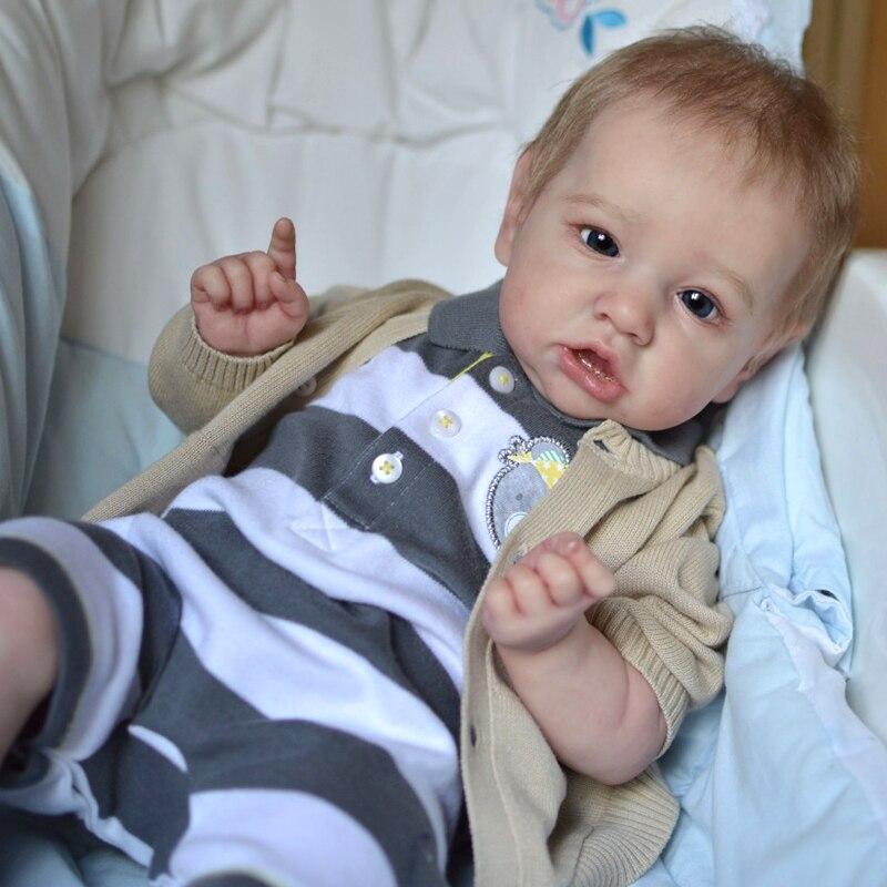 20 дюймов Bebe Reborn Saskia Reborn Doll Ручной работы Реалистичная кукла новорожденного ребенка 3D Окрашенные сосуды и вены хорошо видны
20 дюймов Bebe Reborn Saskia Reborn Doll Ручной работы Реалистичная кукла новорожденного ребенка 3D Окрашенные сосуды и вены хорошо видны
