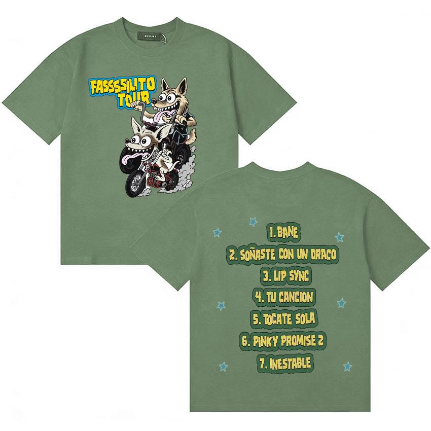 Rapper Lucho Rk La Pantera Fasssilito Tour Music Short Sleeve Unisexs Women Casual Tshrit Oversized Comfort Punk Tshrits Streetwear 4XL
Rapper Lucho Rk La Pantera Fasssilito Tour Music Short Sleeve Unisexs Women Casual Tshrit Oversized Comfort Punk Tshrits Streetwear 4XL