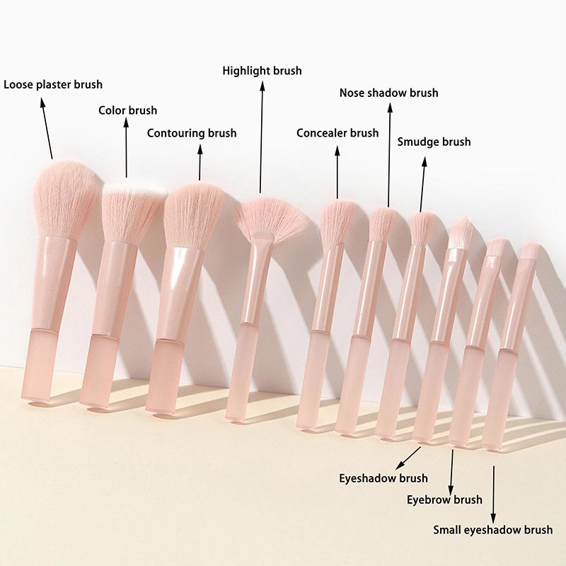 10 шт. Міні пензликів для макіяжу з сакурою, для обличчя, для макіяжу, для консилера, для тональної основи, набір пензликів для тіней, дорожні пензлики для макіяжу ONE SIZE
10 шт. Міні пензликів для макіяжу з сакурою, для обличчя, для макіяжу, для консилера, для тональної основи, набір пензликів для тіней, дорожні пензлики для макіяжу ONE SIZE