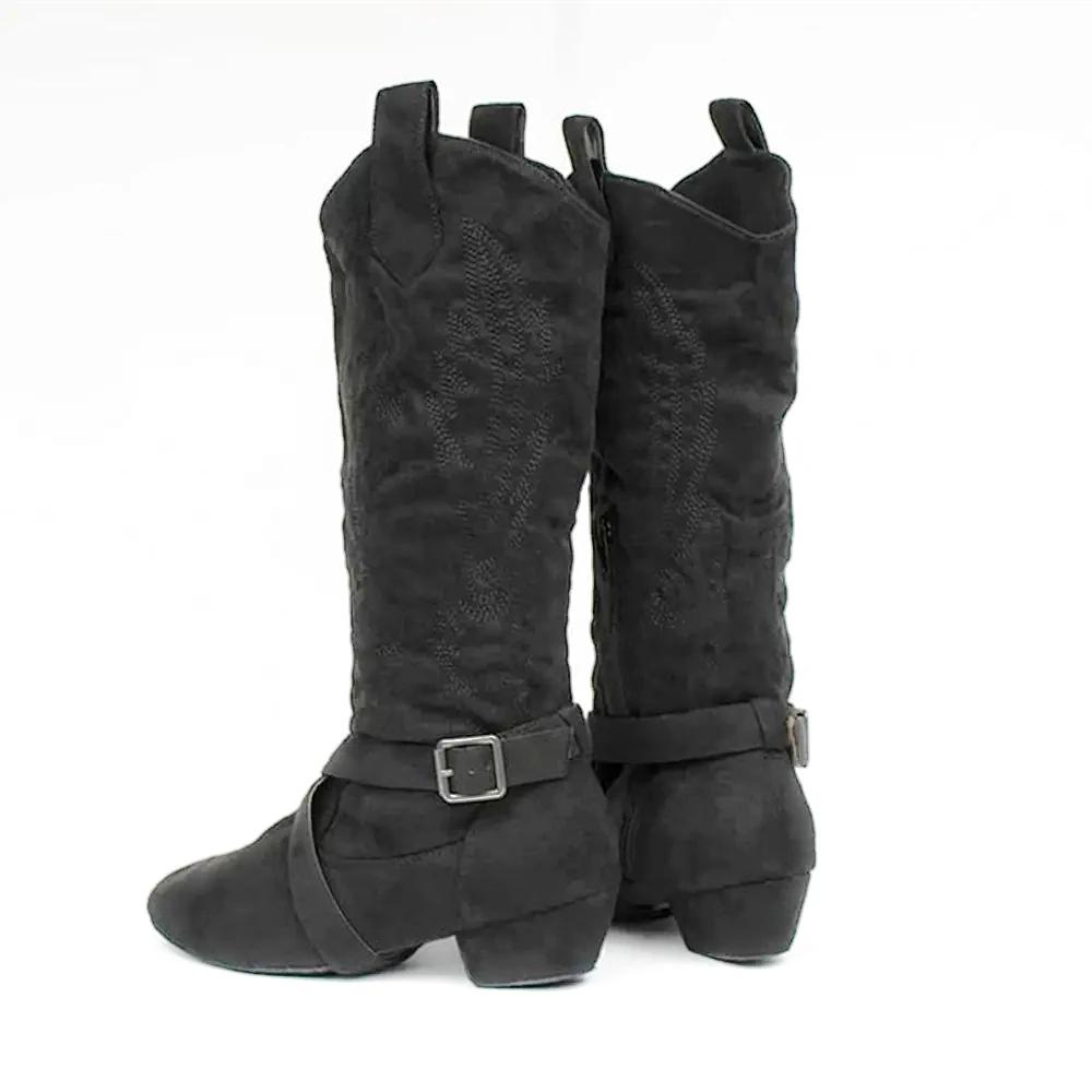 Ladies Dance Shoes, Latin Dance, Salsa Ethnic Dance, Soft Soled Dance Boots, High Heels, Line Dance Shoes for Stage Performance 42 чорний
Ladies Dance Shoes, Latin Dance, Salsa Ethnic Dance, Soft Soled Dance Boots, High Heels, Line Dance Shoes for Stage Performance 42 чорний
