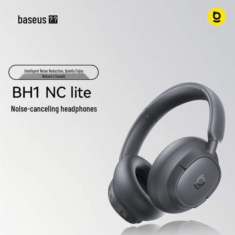 Baseus BH1 NC Lite AI Translation Over-Ear Bluetooth Headphones
Baseus BH1 NC Lite AI Translation Over-Ear Bluetooth Headphones