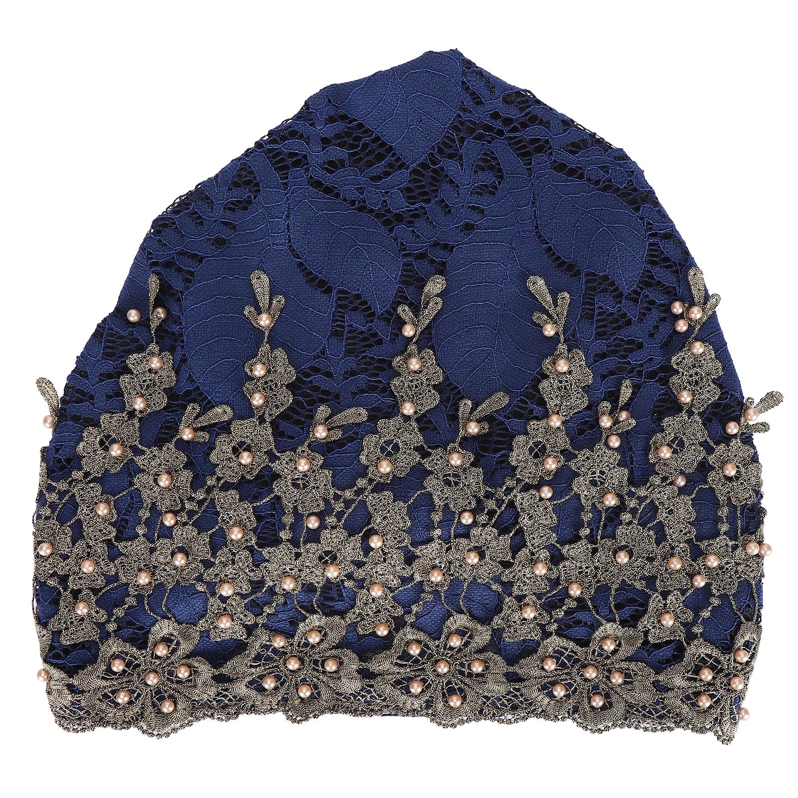 Slouchy Bonnet Casual Fashion Beaded Lace Breathable Loose Lazy Chemical Beanie for Women Navy Blue
Slouchy Bonnet Casual Fashion Beaded Lace Breathable Loose Lazy Chemical Beanie for Women Navy Blue