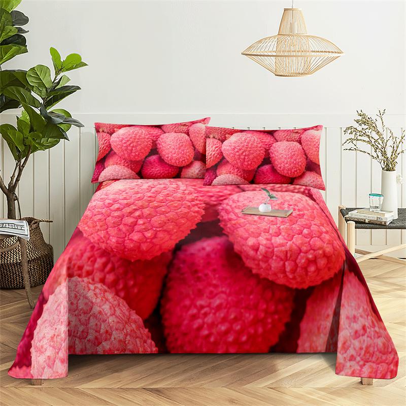 Постельное белье из полиэстера, простыни с принтом летних фруктов, простыня с 2 наволочками, комплект постельного белья размера «king-size» и «queen-size» 150X230cm(2Pcs)&Flat Sheet
Постельное белье из полиэстера, простыни с принтом летних фруктов, простыня с 2 наволочками, комплект постельного белья размера «king-size» и «queen-size» 150X230cm(2Pcs)&Flat Sheet