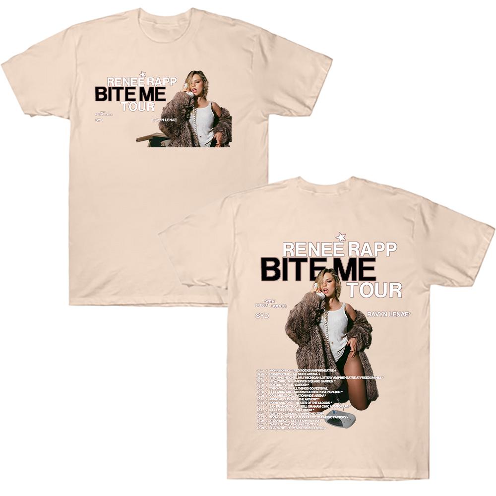 Rene É Rapp Bite Me Tour Tshirt Summer Fashion Mens Womens Extra Large Pure Cotton Tshirt New Design Aesthetic Top M
Rene É Rapp Bite Me Tour Tshirt Summer Fashion Mens Womens Extra Large Pure Cotton Tshirt New Design Aesthetic Top M