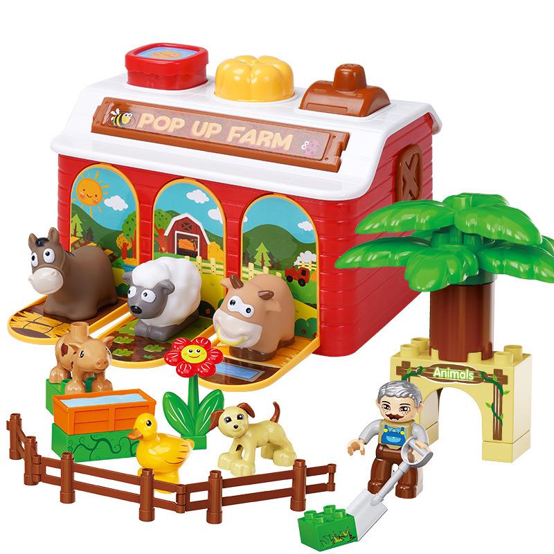 Пятизвездочная головоломка, многофункциональная, с мелкими кнопками, прыгающая музыка, причинно-следственная связь, прятки, всплывающая игрушка-ферма зелёный/красный
Пятизвездочная головоломка, многофункциональная, с мелкими кнопками, прыгающая музыка, причинно-следственная связь, прятки, всплывающая игрушка-ферма зелёный/красный