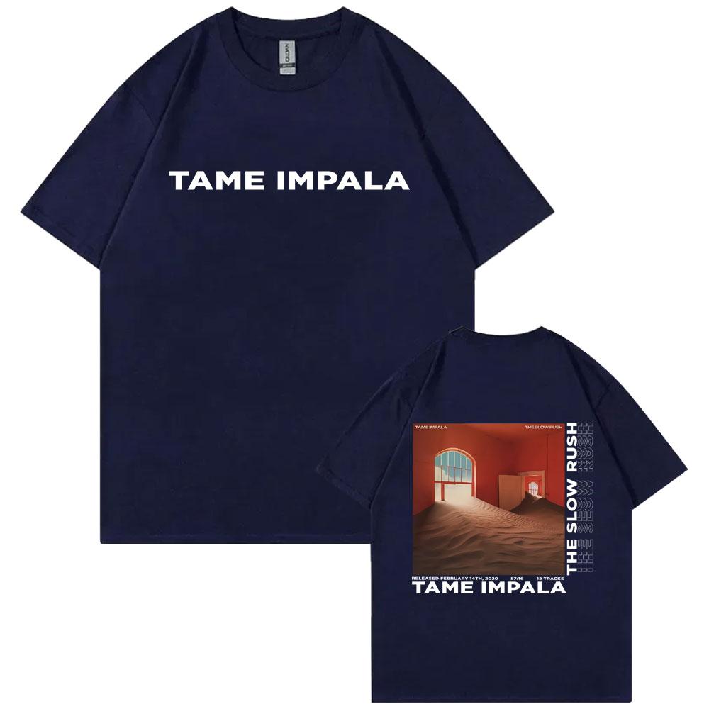 Tame Impala The Slow Rush Double Sided Print Tshirt Male Casual Oversized Tees Mens Lndie Pop Music T Shirt Men Vintage Tshirt L
Tame Impala The Slow Rush Double Sided Print Tshirt Male Casual Oversized Tees Mens Lndie Pop Music T Shirt Men Vintage Tshirt L