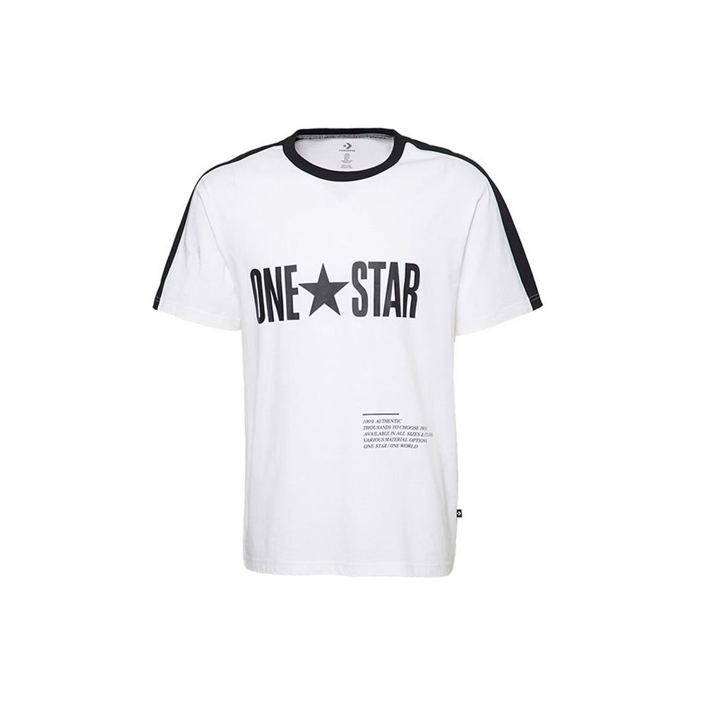 Converse Letter Pattern Colorblock Crew Neck Short Sleeve T-Shirt Men Tops White 10016941-A01
Converse Letter Pattern Colorblock Crew Neck Short Sleeve T-Shirt Men Tops White 10016941-A01