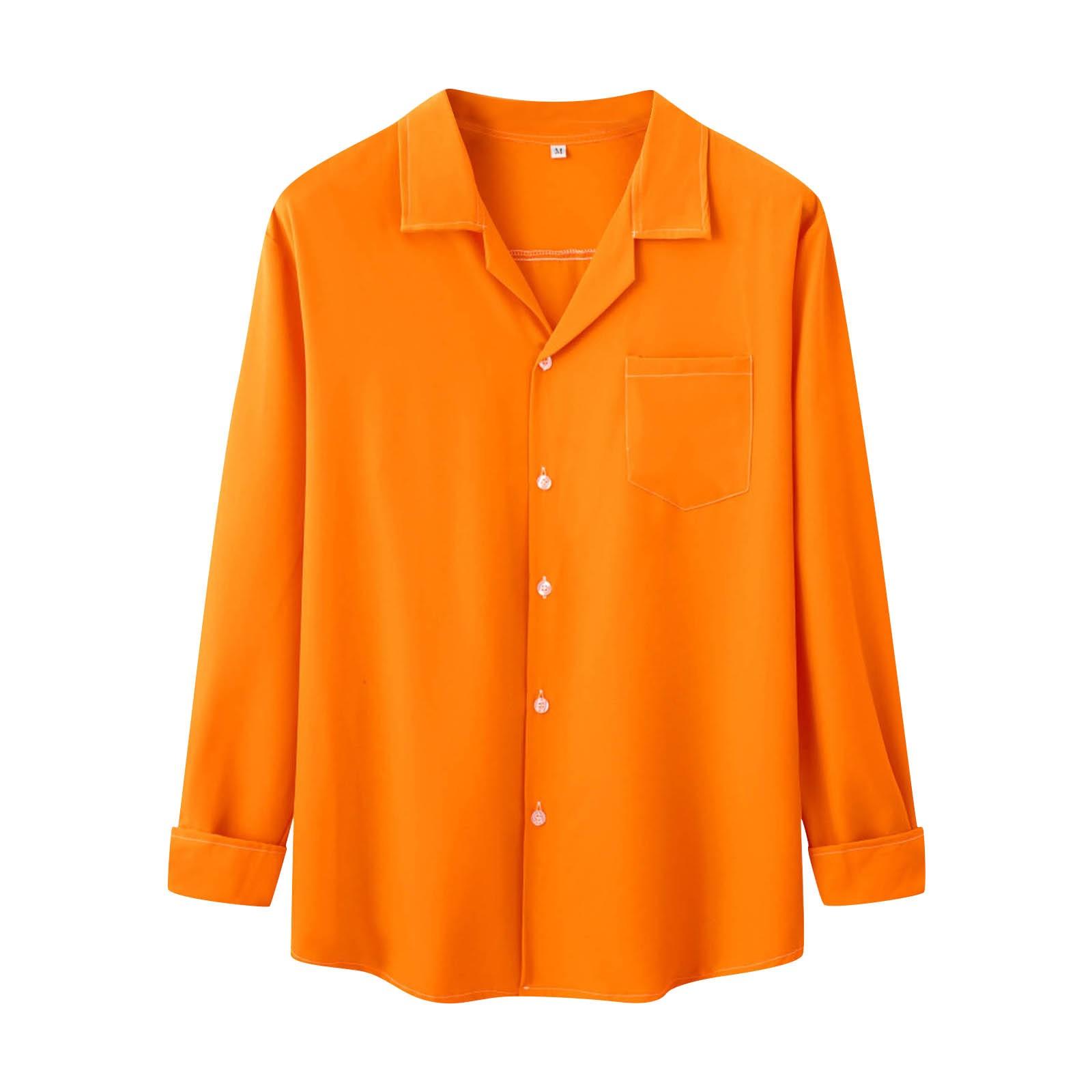 (Куниде) Мужская карманная рубашка с кубинским воротником и длинным рукавом, повседневная однотонная базовая рубашка из ледяного шелка на пуговицах XXXL оранжевый
(Куниде) Мужская карманная рубашка с кубинским воротником и длинным рукавом, повседневная однотонная базовая рубашка из ледяного шелка на пуговицах XXXL оранжевый