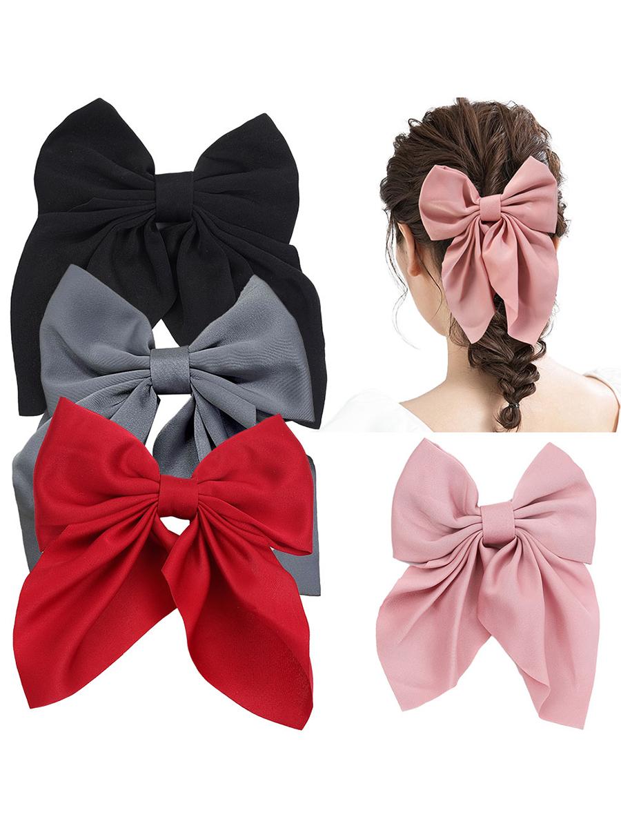 Elegant Large Bow Ribbon Hair Clips Solid Satin Hairpins Children Fashion Barrettes Headband Kids Boutique Hair Accessories
Elegant Large Bow Ribbon Hair Clips Solid Satin Hairpins Children Fashion Barrettes Headband Kids Boutique Hair Accessories