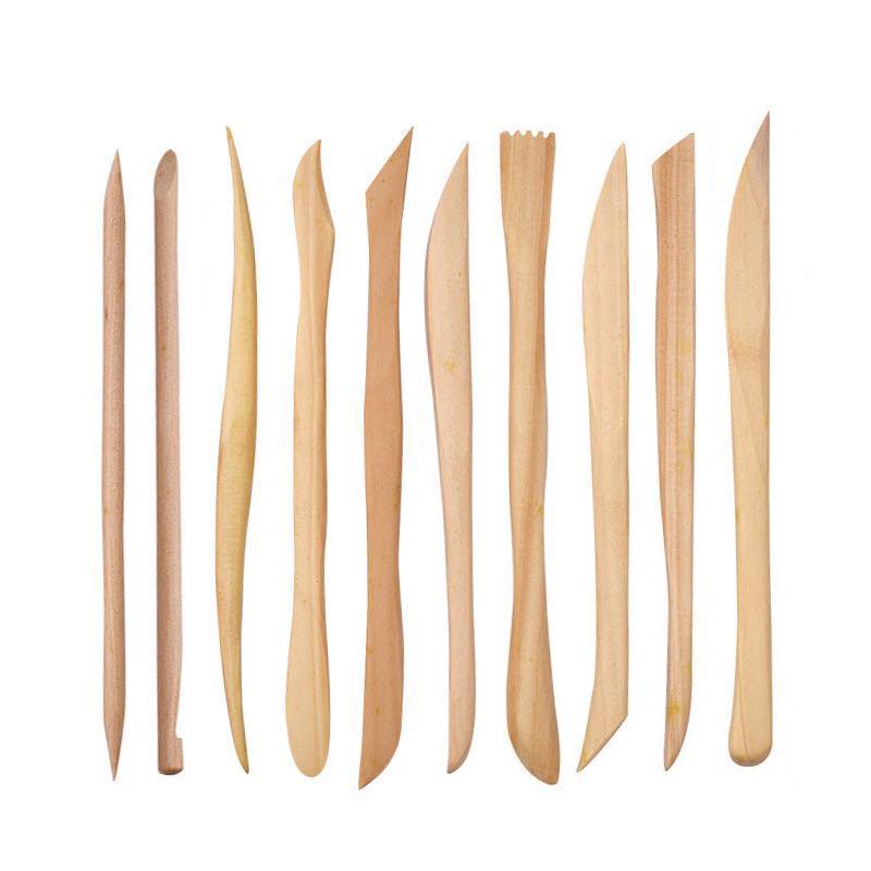 Набор из 10 керамических и деревянных ножей для резьбы для скульптуры из глины и DIY-обрезки
Набор из 10 керамических и деревянных ножей для резьбы для скульптуры из глины и DIY-обрезки