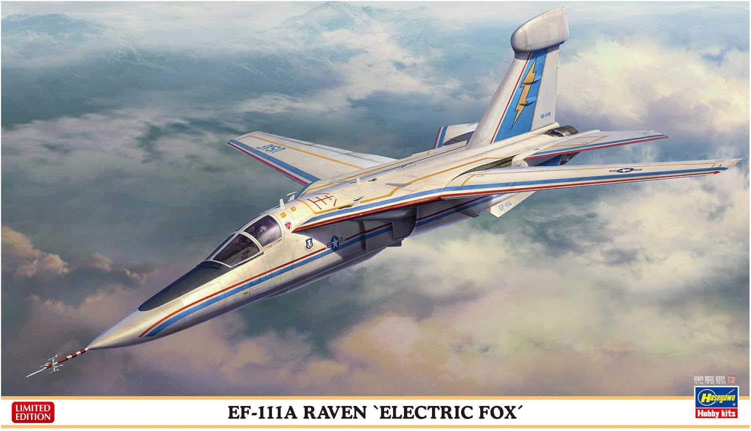 Hasegawa American Raven Electric Fox Пластиковая модель 02483 1/72 EF-111A (Самолет)
Hasegawa American Raven Electric Fox Пластиковая модель 02483 1/72 EF-111A (Самолет)
