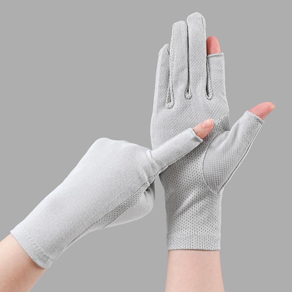 Summer Sunscreen Gloves Breathable Anti-UV Mittens Fashion Cycling Driving Gloves Women Girls світло-сірого кольору
Summer Sunscreen Gloves Breathable Anti-UV Mittens Fashion Cycling Driving Gloves Women Girls світло-сірого кольору