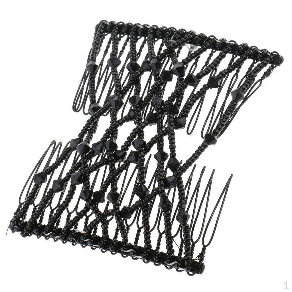Double Comb Stretchy Styling Combs Clips for Decor
Double Comb Stretchy Styling Combs Clips for Decor